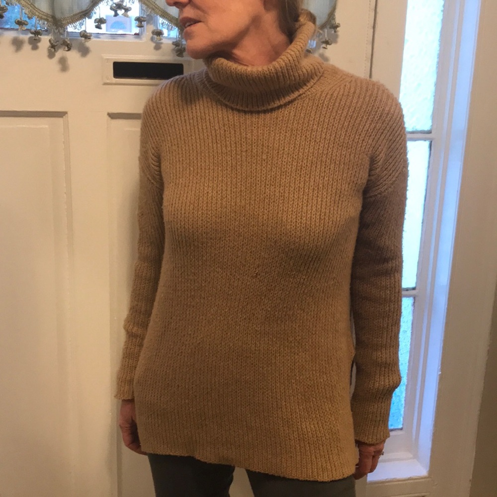 Calypso Caramel Turtleneck sweater